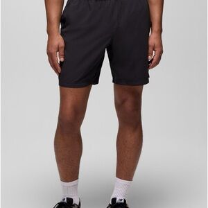 P3-01 NWT Prana Mens Sz XL Mojo Shorts Pull On Black 8”